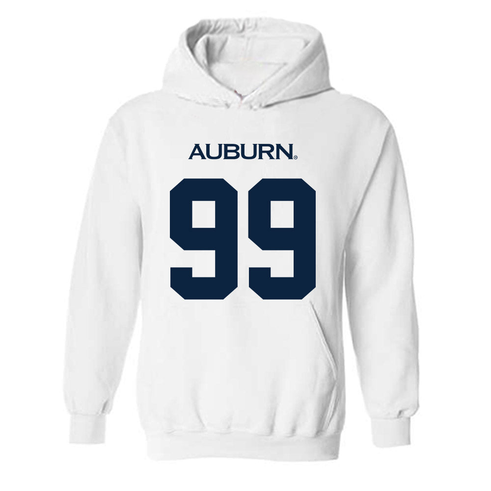 Auburn - NCAA Football : Saint Farrior - Replica Shersey Hooded Sweatshirt-0