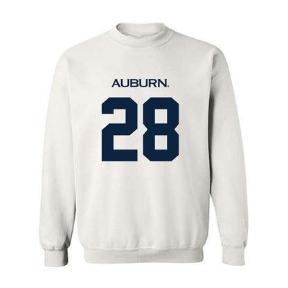 Auburn - NCAA Baseball : Carson Liedel - Replica Shersey Crewneck Sweatshirt-0