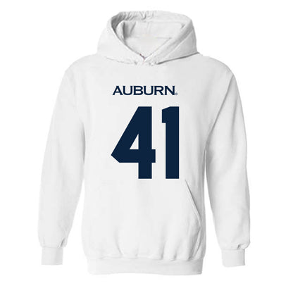 Auburn - NCAA Football : Jared Smith - Replica Shersey Hooded Sweatshirt-0