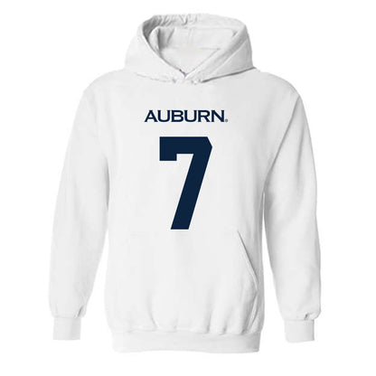 Auburn - NCAA Women's Basketball : Danielle Osho - Replica Shersey Hooded Sweatshirt-0