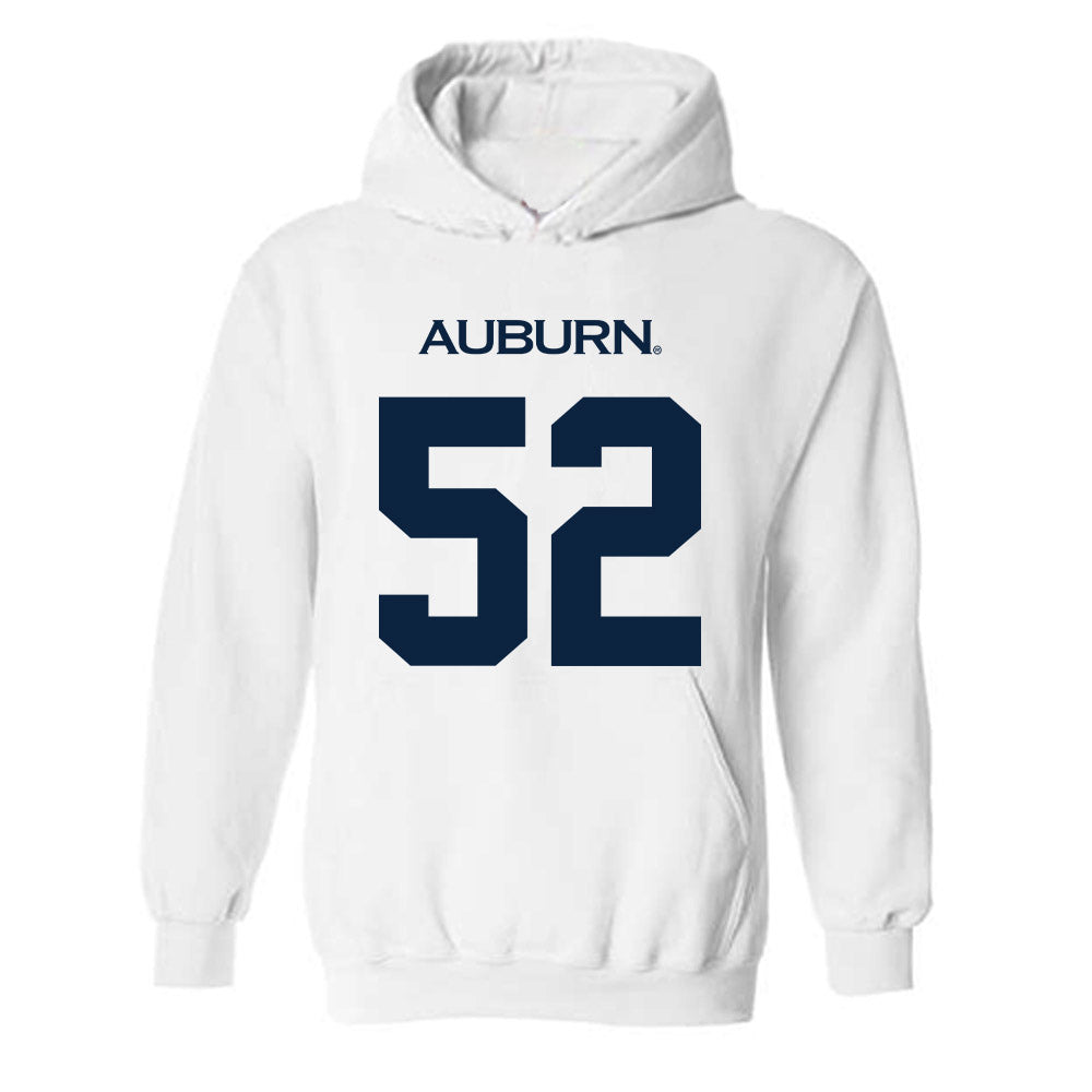 Auburn - NCAA Football : Deryc Plazz - Replica Shersey Hooded Sweatshirt-0