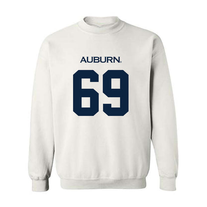 Auburn - NCAA Football : Jacob Strand - Replica Shersey Crewneck Sweatshirt-0