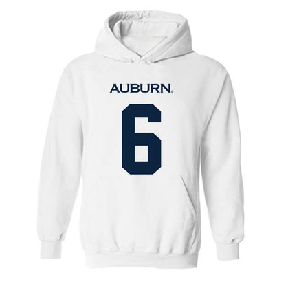 Auburn - NCAA Women's Soccer : Holly Engelking - Replica Shersey Hooded Sweatshirt-0