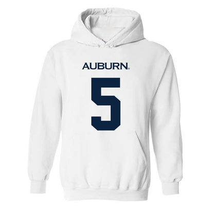 Auburn - NCAA Men's Basketball : Kaden Magwood - Replica Shersey Hooded Sweatshirt-0