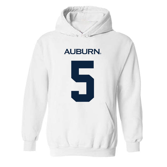 Auburn - NCAA Men's Basketball : Kaden Magwood - Replica Shersey Hooded Sweatshirt-0