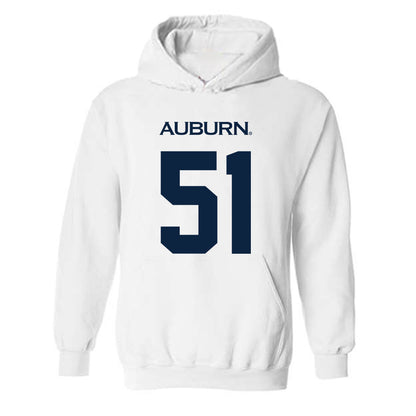 Auburn - NCAA Football : Kail Ellis - Replica Shersey Hooded Sweatshirt-0