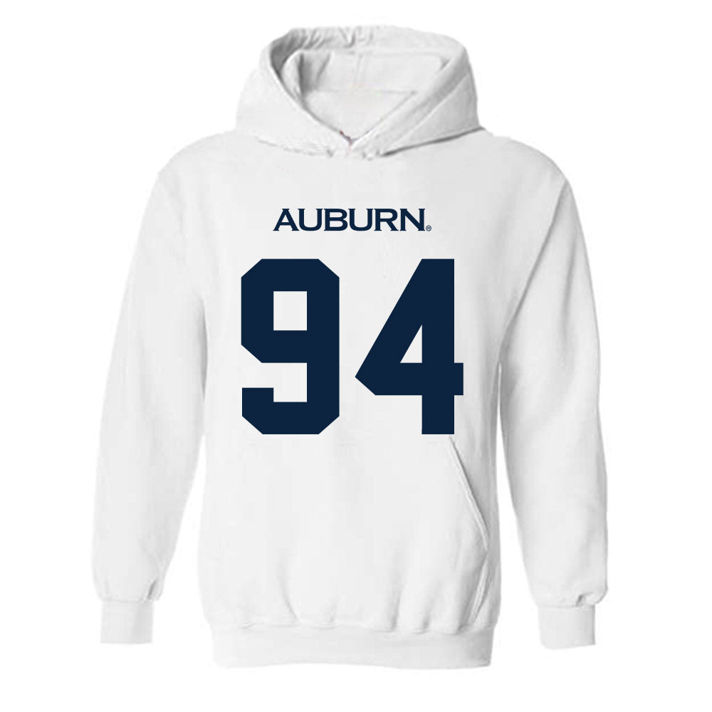 Auburn - NCAA Football : Cody Sigler - Replica Shersey Hooded Sweatshirt-0
