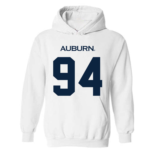 Auburn - NCAA Football : Cody Sigler - Replica Shersey Hooded Sweatshirt-0