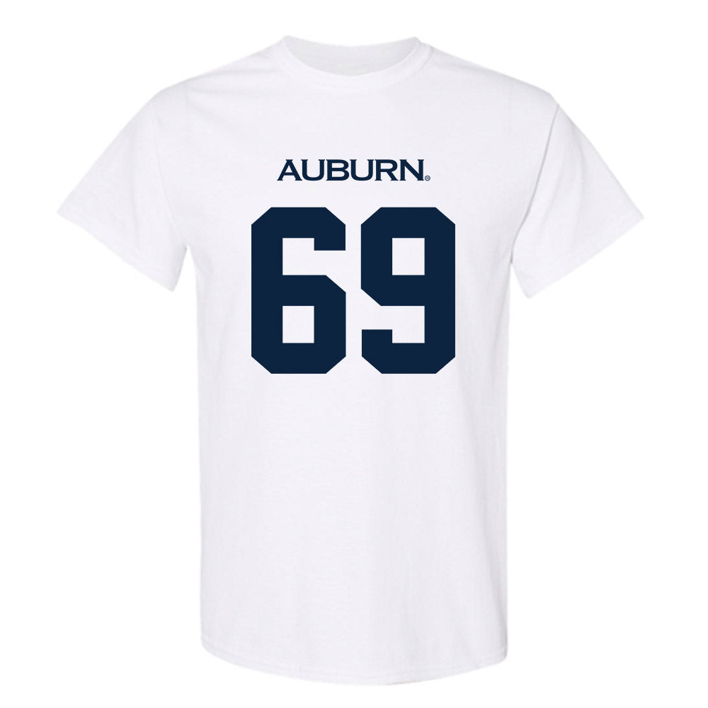 Auburn - NCAA Football : Jacob Strand - Replica Shersey T-Shirt-0