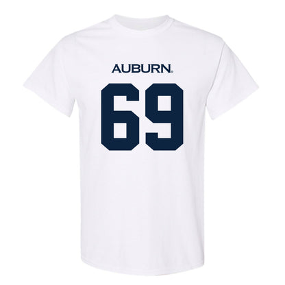 Auburn - NCAA Football : Jacob Strand - Replica Shersey T-Shirt-0