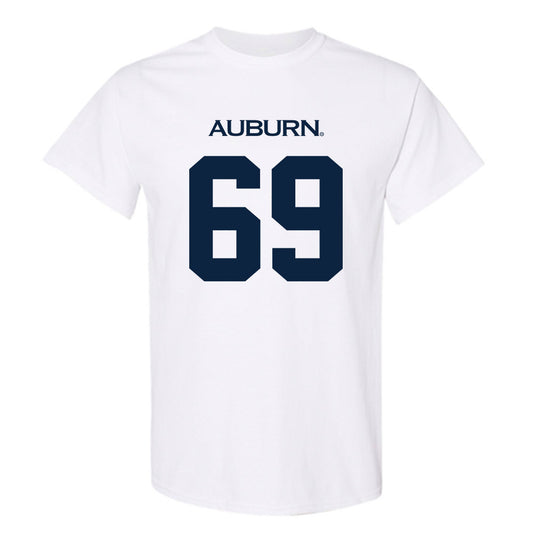 Auburn - NCAA Football : Jacob Strand - Replica Shersey T-Shirt-0