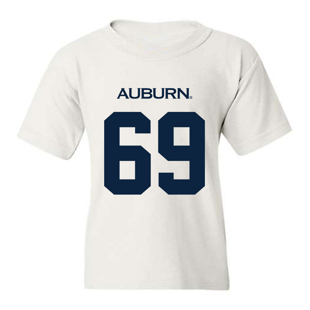 Auburn - NCAA Football : Jacob Strand - Replica Shersey Youth T-Shirt-0