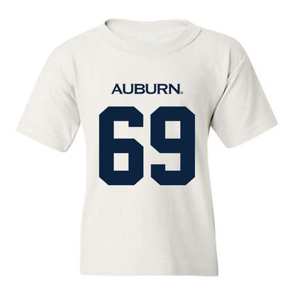 Auburn - NCAA Football : Jacob Strand - Replica Shersey Youth T-Shirt-0
