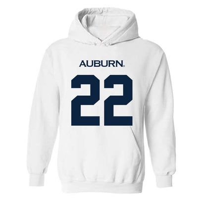 Auburn - NCAA Baseball : Connor Gatwood - Replica Shersey Hooded Sweatshirt-0
