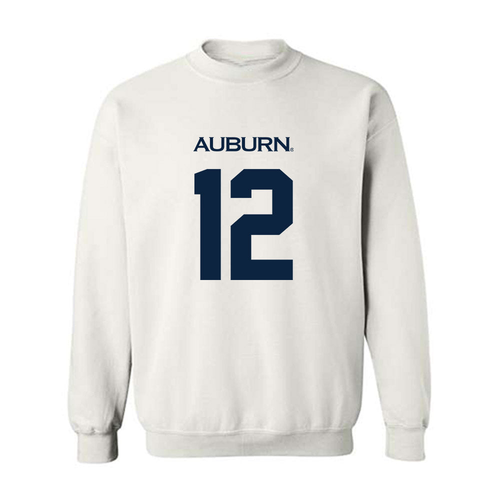 Auburn - NCAA Baseball : Garrett Brewer - Replica Shersey Crewneck Sweatshirt-0