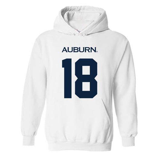 Auburn - NCAA Football : Samuel Turner - Replica Shersey Hooded Sweatshirt-0
