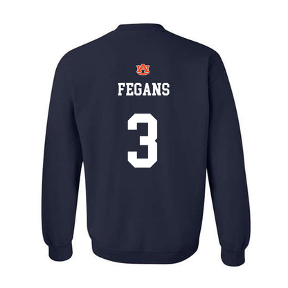 Auburn - NCAA Football : Anquon Fegans - Crewneck Sweatshirt-1