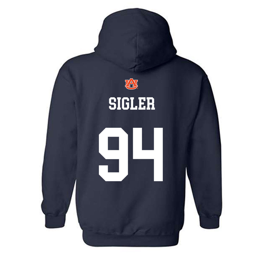 Auburn - NCAA Football : Cody Sigler - Hooded Sweatshirt-1