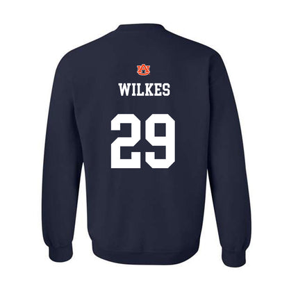 Auburn - NCAA Football : Jaquez Wilkes - Crewneck Sweatshirt-1
