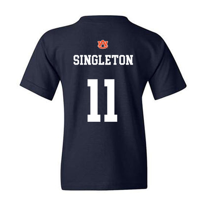 Auburn - NCAA Football : Keshaun Singleton - Youth T-Shirt-1