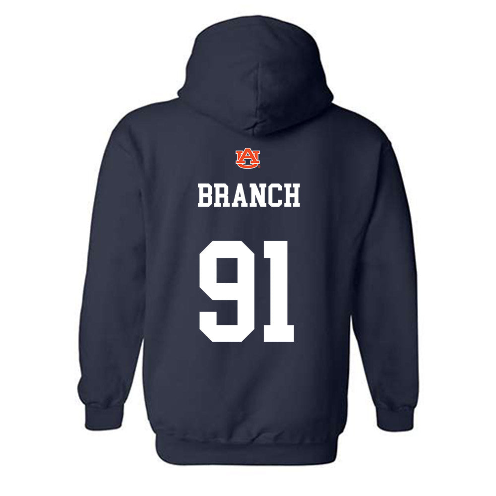 Auburn - NCAA Football : Tavian Branch - Hooded Sweatshirt-1