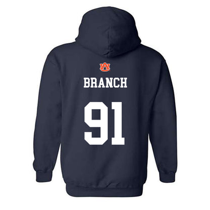 Auburn - NCAA Football : Tavian Branch - Hooded Sweatshirt-1