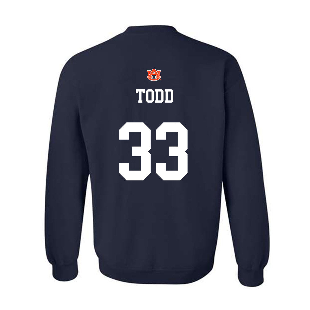 Auburn - NCAA Football : Kamari Todd - Crewneck Sweatshirt-1
