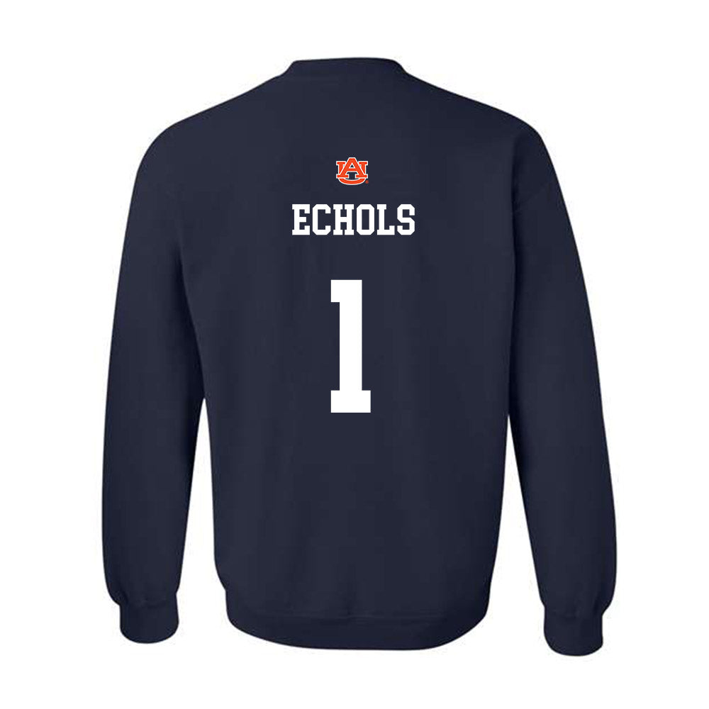 Auburn - NCAA Football : Jonathan Echols - Crewneck Sweatshirt-1