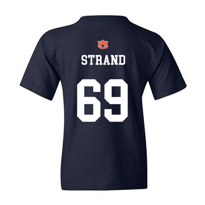 Auburn - NCAA Football : Jacob Strand - Youth T-Shirt-1