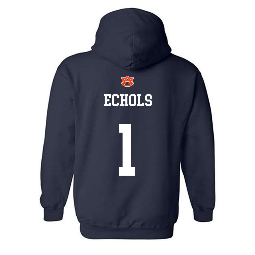 Auburn - NCAA Football : Jonathan Echols - Hooded Sweatshirt-1