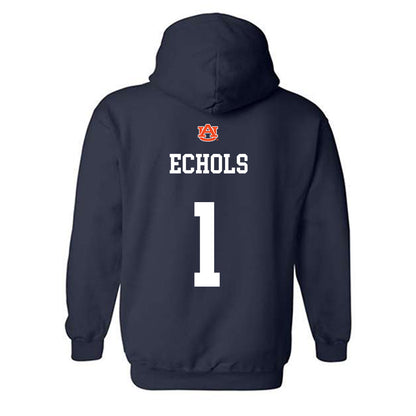 Auburn - NCAA Football : Jonathan Echols - Hooded Sweatshirt-1