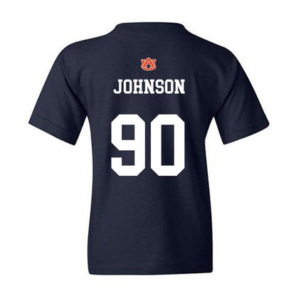 Auburn - NCAA Football : Nathan Johnson - Youth T-Shirt-1