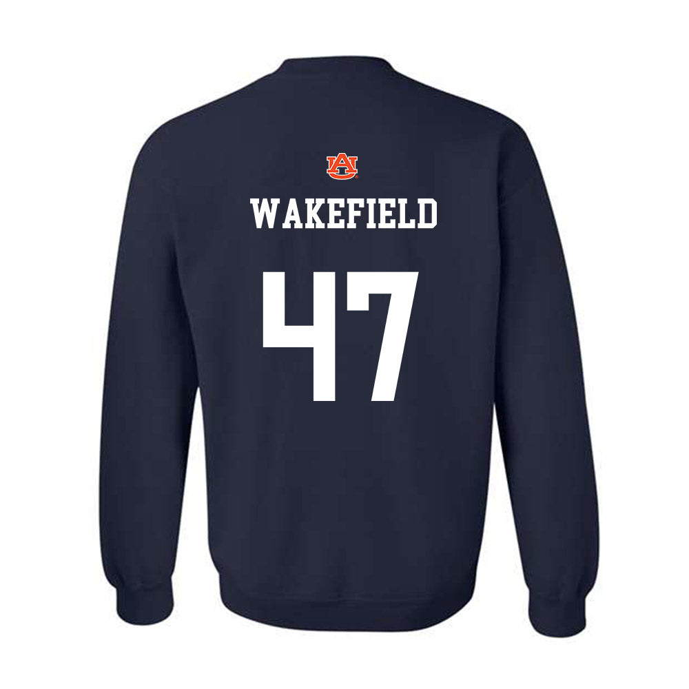 Auburn - NCAA Football : Travis Wakefield - Crewneck Sweatshirt-1