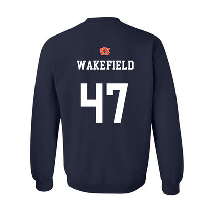 Auburn - NCAA Football : Travis Wakefield - Crewneck Sweatshirt-1