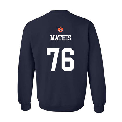 Auburn - NCAA Football : Mason Mathis - Crewneck Sweatshirt-1