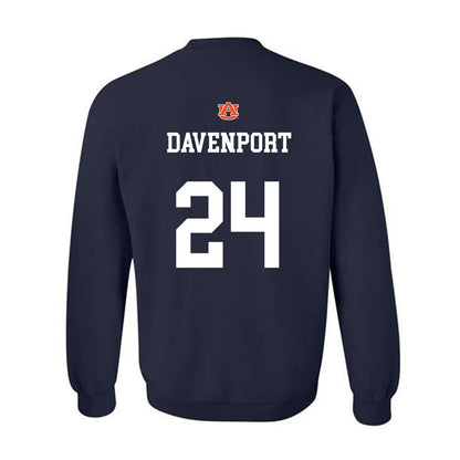 Auburn - NCAA Football : Nykahi Davenport - Crewneck Sweatshirt-1