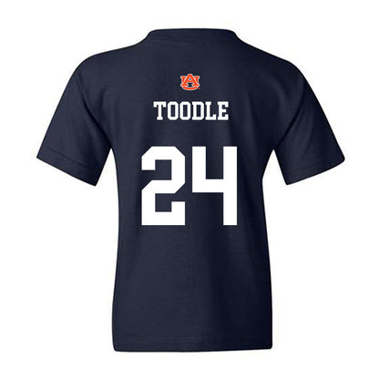 Auburn - NCAA Football : Shadarius Toodle - Youth T-Shirt-1