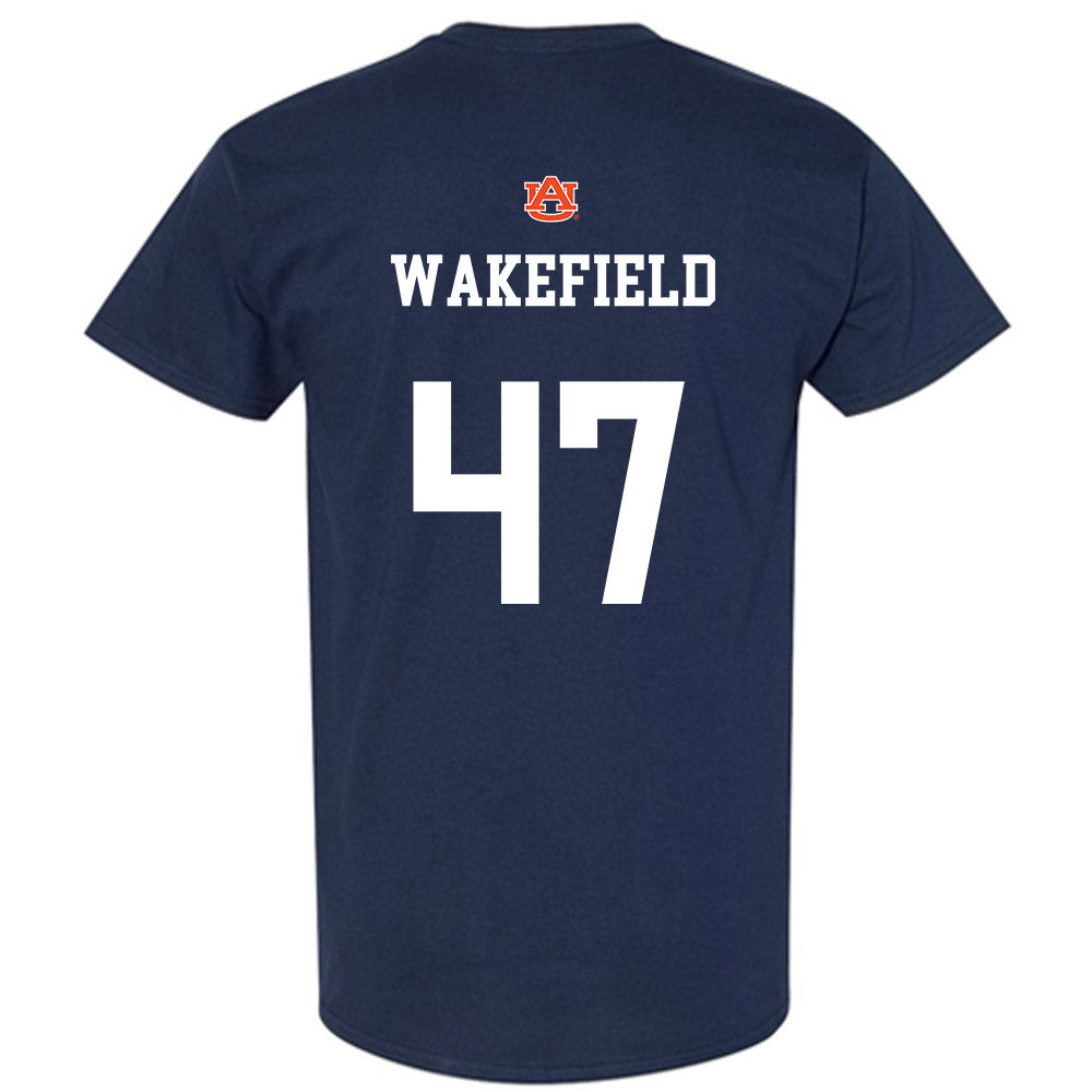 Auburn - NCAA Football : Travis Wakefield - T-Shirt-1