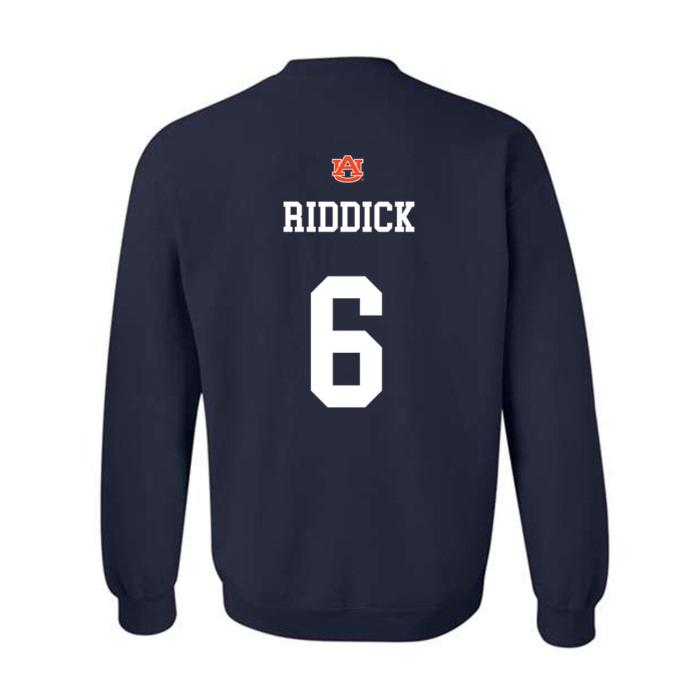 Auburn - NCAA Football : Demarcus Riddick - Crewneck Sweatshirt-1