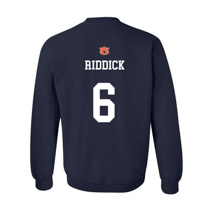Auburn - NCAA Football : Demarcus Riddick - Crewneck Sweatshirt-1