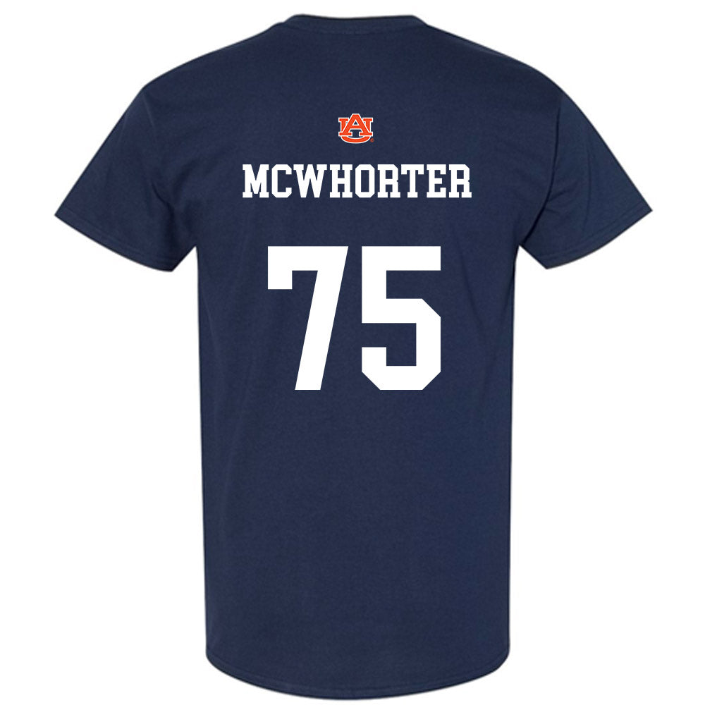 Auburn - NCAA Football : Bear McWhorter - T-Shirt-1