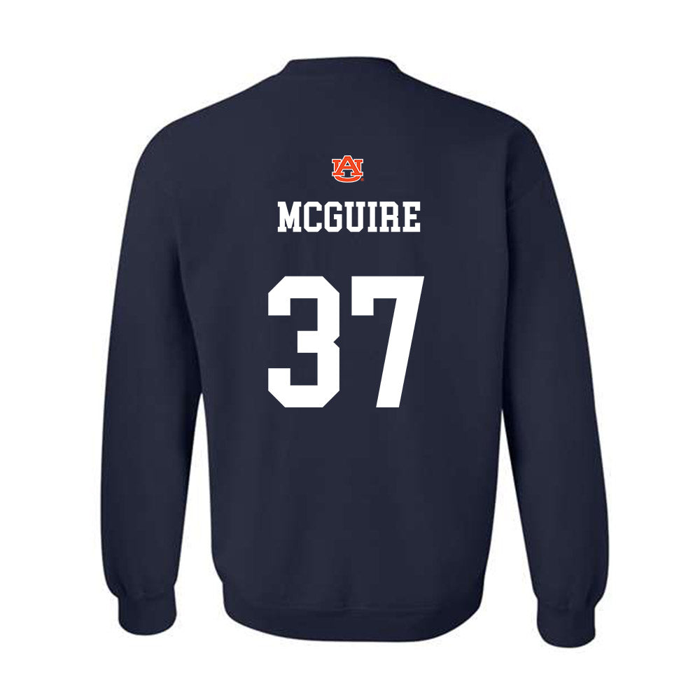 Auburn - NCAA Football : John McGuire - Crewneck Sweatshirt-1