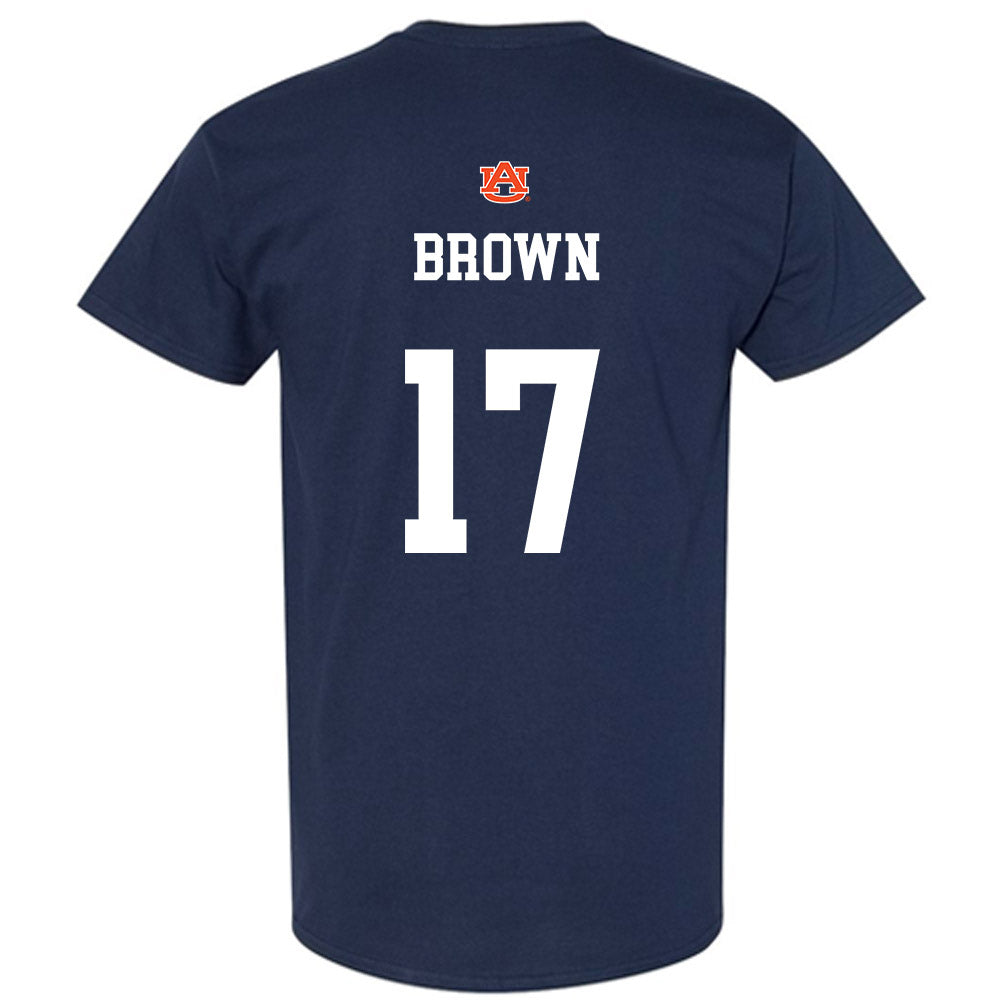 Auburn - NCAA Football : Byrum Brown - T-Shirt-1