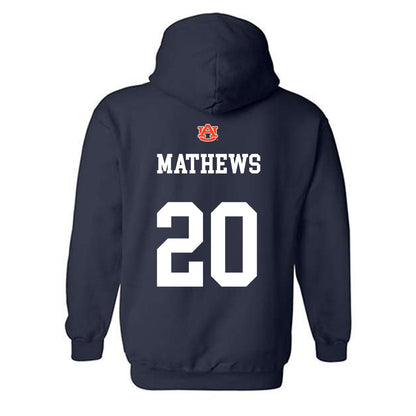 Auburn - NCAA Football : Jacoby Mathews - Hooded Sweatshirt-1