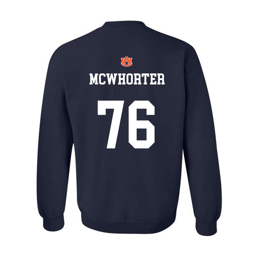 Auburn - NCAA Football : Bear McWhorter - Crewneck Sweatshirt-1