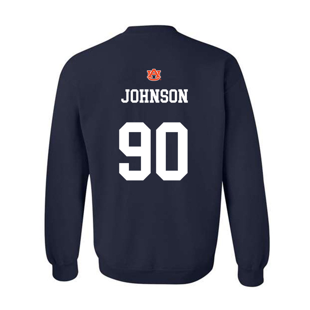 Auburn - NCAA Football : Nathan Johnson - Crewneck Sweatshirt-1