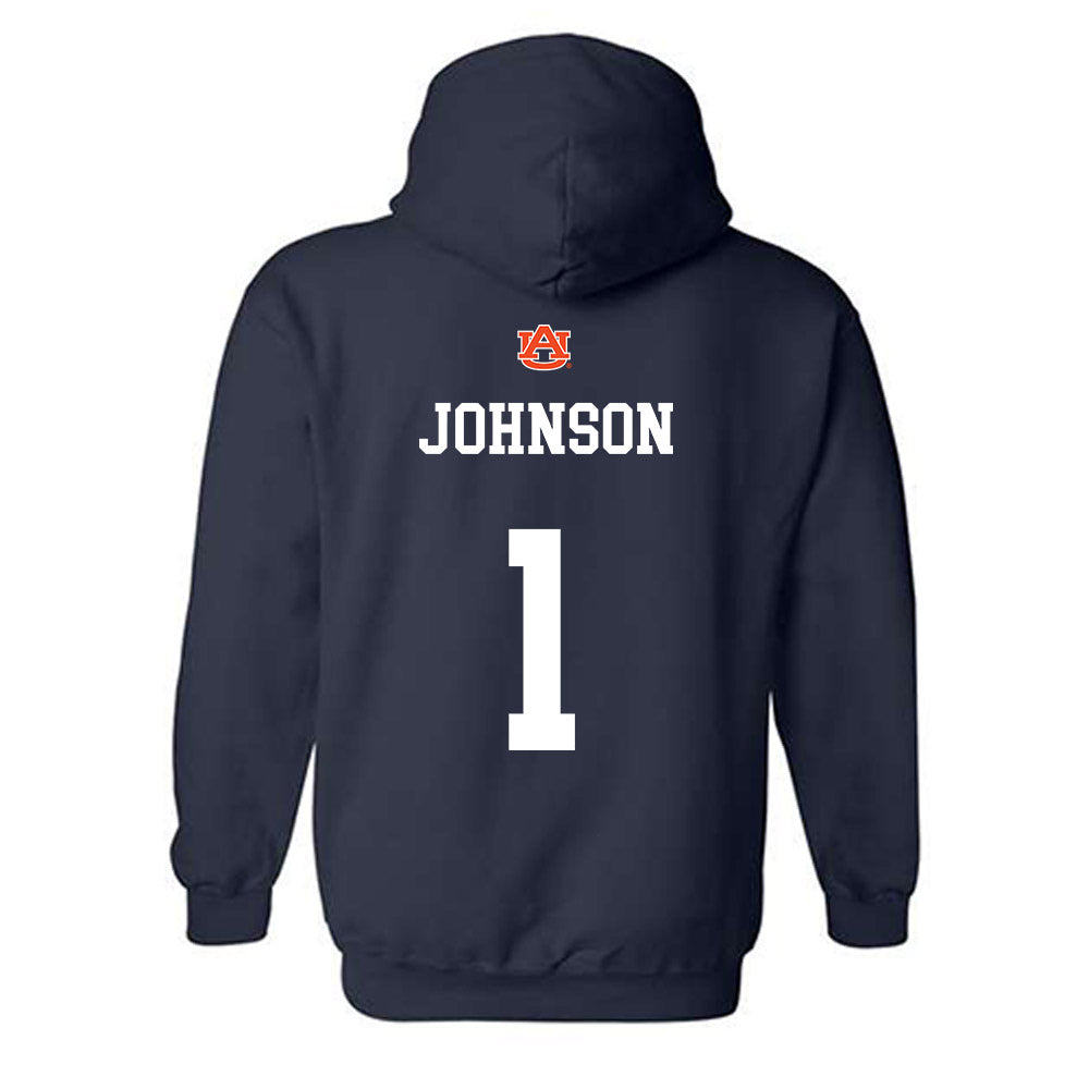 Auburn - NCAA Football : Donovan Johnson - Hooded Sweatshirt-1