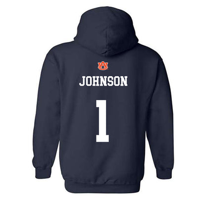 Auburn - NCAA Football : Donovan Johnson - Hooded Sweatshirt-1