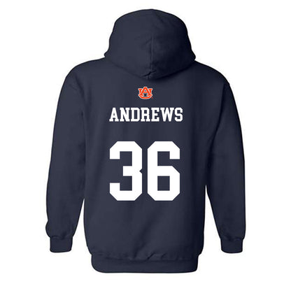 Auburn - NCAA Football : Stuart Andrews - Hooded Sweatshirt-1