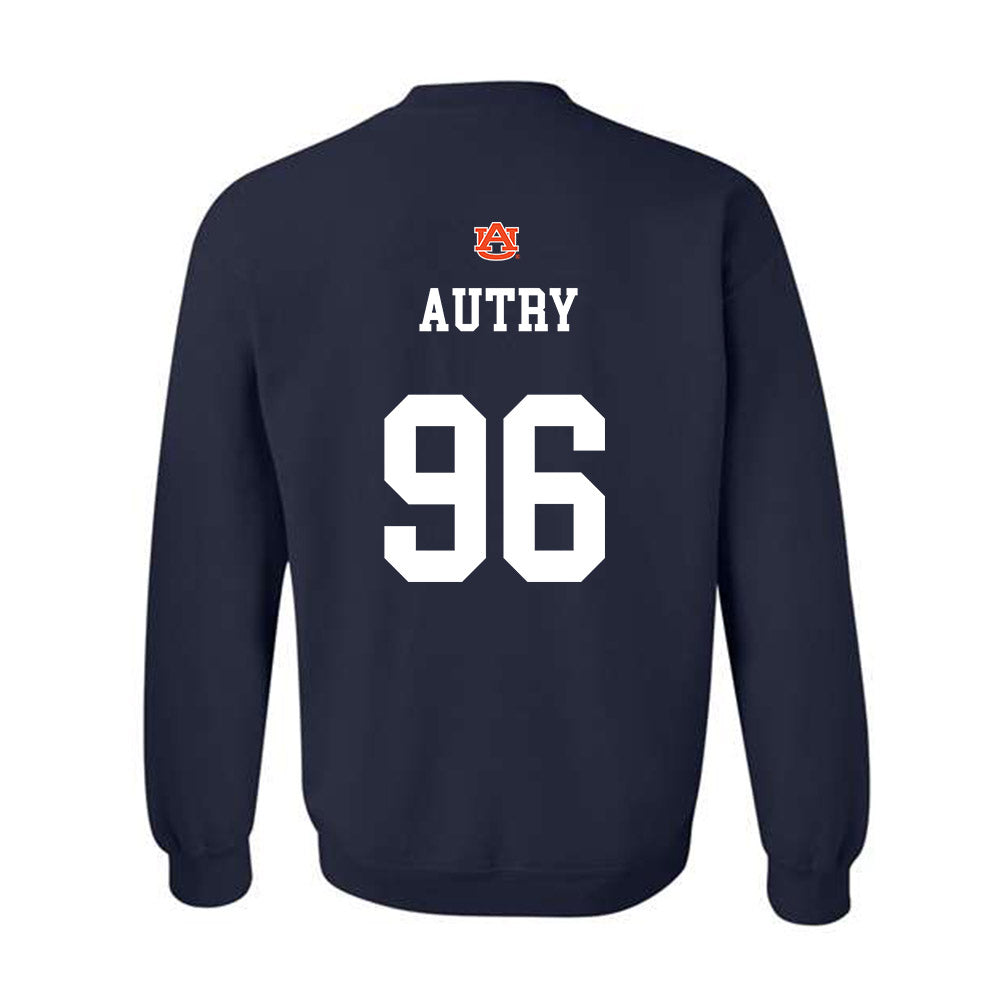 Auburn - NCAA Football : Malik Autry - Crewneck Sweatshirt-1